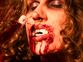 Vampire teeth, white