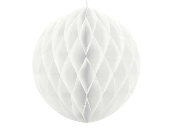 Honeycomb Ball, white, 20cm