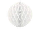 Honeycomb Ball, white, 30cm