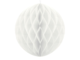 Honeycomb Ball, white, 30cm