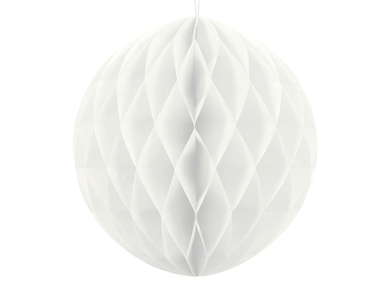 Honeycomb Ball, white, 30cm
