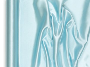 Satin Plain, misty blue, 0.36 x 9m