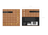 Napkins Stirrups, mix, 33x33 cm (1 pkt / 12 pc.)