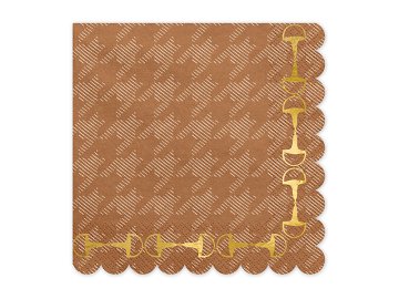 Napkins Stirrups, mix, 33x33 cm (1 pkt / 12 pc.)