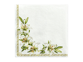 Napkins Chalice, white, 33 x 33 cm (1 pkt / 20 pc.)