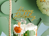 Birthday candles Safari, 3-4.2 cm, mix (1 pkt / 3 pc.)