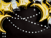 Garland Stars, silver, 3.6m