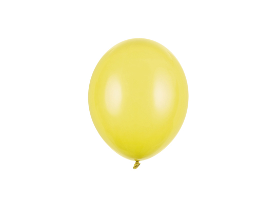 Strong Balloons 12cm, Pastel Honey Yellow (1 pkt / 100 pc.)