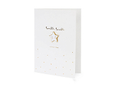 Card with enamel pin Star, 10.5x14.8cm