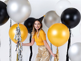 Round balloon 60 cm, Metallic Gold