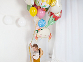 Foil balloon Hen, 48x60 cm, mix