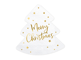 Napkins Christmas tree - Merry Christmas, 16x16.5cm (1 pkt / 20 pc.)