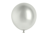 Glossy Balloons 46cm, silver (1 pkt / 5 pc.)