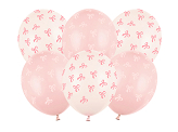 Balloons 30 cm, Bows, mix (1 pkt / 6 pc.)