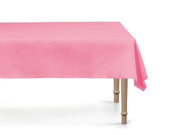 Tablecloth, 137x183 cm, dark pink