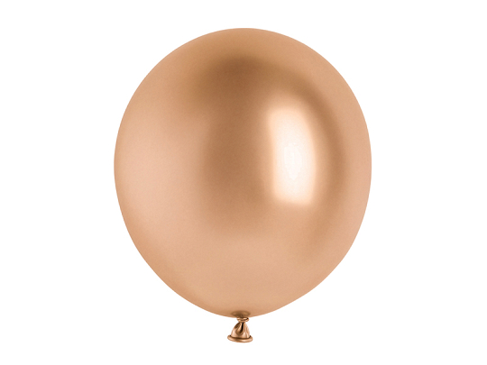Glossy Balloons 46cm, rose gold (1 pkt / 5 pc.)