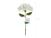 Artificial flower - Hydrangea, 35 cm, white