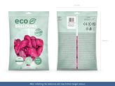Eco Balloons 30cm pastel, fuchsia (1 pkt / 100 pc.)