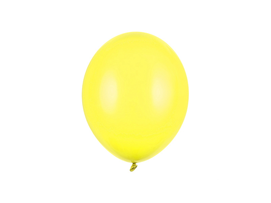 Strong Balloons 23cm, Pastel Lemon Zest (1 pkt / 100 pc.)