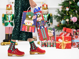 Gift bag Nutcracker, mix, 11x36x10cm