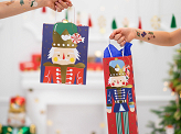 Gift bag Nutcracker, mix, 11x36x10cm