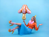 Foil balloon Mushroom, 66x75cm, mix