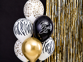 Balloons 30 cm, Zebra, Pastel Pure White (1 pkt / 50 pc.)
