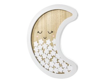 Wooden guest book - Moon, 38.5x30cm