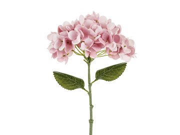 Artificial flower- Hydrangea, 35 cm, light pink