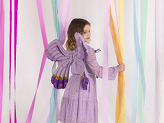 Foil Balloon Butterfly Wings, Matte Purple, 102 x 50 cm