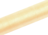 Organza Plain, cream, 0.16 x 9m (1 pc. / 9 lm)
