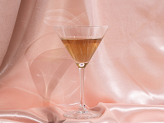 Satin Plain, peach, 0.48 x 9m