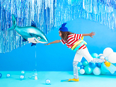 Glossy Balloons 30cm, blue (1 pkt / 10 pc.)