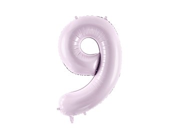 Foil Balloon Number ''9'', 72cm, purple