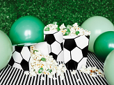 Boxes for popcorn Football, mix, 7x7x12cm (1 pkt / 6 pc.)