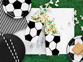 Boxes for popcorn Football, mix, 7x7x12cm (1 pkt / 6 pc.)