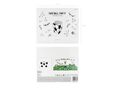 Boxes for popcorn Football, mix, 7x7x12cm (1 pkt / 6 pc.)