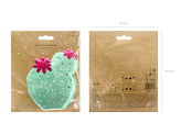 Napkins Cactus, mix, 11.5x13.5cm (1 pkt / 20 pc.)
