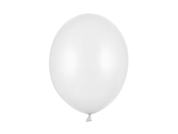 Strong Balloons 30cm, Metallic Pure White (1 pkt / 50 pc.)