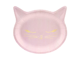 Plates Cat,  22x20cm (1 pkt / 6 pc.)