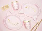 Plates Cat,  22x20cm (1 pkt / 6 pc.)