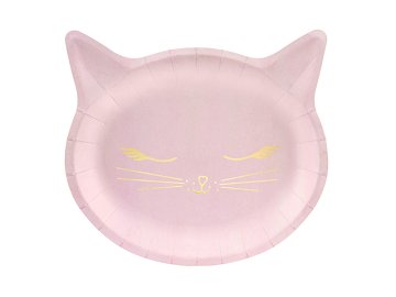 Plates Cat,  22x20cm (1 pkt / 6 pc.)