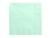 Napkins, 3 layers, mint, 33x33cm (1 pkt / 20 pc.)