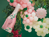 Foil balloon Flower, 70x62 cm, mix