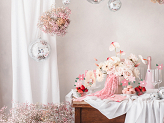 Cake toppers Flowers, mix, 13-14.5 cm. (1 pkt / 8 pc.)
