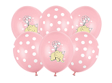 Balloons 30cm, Elephant, Pastel Pink Mix (1 pkt / 6 pc.)