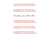 Sashes Bride to be & Bridesmaid, mix, 76cm (1 pkt / 6 pc.)