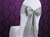 Chair sashes, silver, 0.15 x 2.75 (1 pkt / 10 pc.)