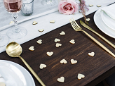 Wooden confetti Hearts, 2x2cm (1 pkt / 50 pc.)