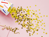 Confetti Stars, gold, 10mm, 30g
